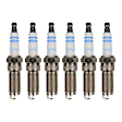 SET-BS9697-6 Spark Plug, Set of 6, Double Iridium Series