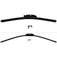 2017 Kia Sorento - Front, Driver and Passenger Side Wiper Blade, Frameless, 26 in. and 16 in.