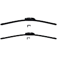 2006 Chevrolet Epica - Front, Driver and Passenger Side Wiper Blade, Frameless 22 in. and 20 in.