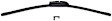 2007 Chrysler Aspen - Front, Driver and Passenger Side Wiper Blade, Frameless, 26 in. and 21 in.