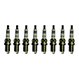 SET-BSFR6DPP332-8 Spark Plug, 4.5L, 8Cyl, Set of 8, OE Fine Wire Double Platinum Spark Plug Series