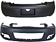2010 Chevrolet Impala - Front and Rear Primed Bumper Cover, CAPA Certified