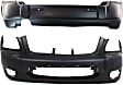 Wagon Front and Rear Primed Bumper Cover