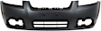 Sedan Front and Rear Primed Bumper Cover CAPA Certified