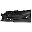 Front, Driver and Passenger Side Bumper End, Primed Plastic/Steel