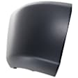 Front, Driver and Passenger Side Bumper End, Primed Plastic/Steel