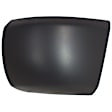 Front, Driver and Passenger Side Bumper End, Primed Plastic/Steel