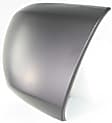Front, Driver Side Bumper Ends, Painted Black Steel Bumper Extension