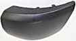 Front, Driver Side Bumper Ends, Painted Black Steel Bumper Extension