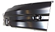 Front, Driver Side Bumper Ends, Painted Black Steel Bumper Extension