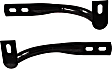 Front, Driver and Passenger Side, Outer Bumper Brackets, Outer Bar Brace
