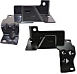 Front, Driver and Passenger Side, Inner Bumper Brackets