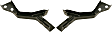 2007 Chevrolet Colorado - Front, Driver and Passenger Side Bumper Bracket