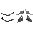 Front, Driver and Passenger Side Bumper Brackets, Outer Brace, Base/LS/LT Models