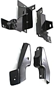 Front, Driver and Passenger Side Bumper Brackets, Outer Brace, Base/LS/LT Models