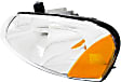2001-2006 Dodge Stratus - Driver and Passenger Side Halogen Headlight, With bulb(s), OE Replacement