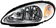 Driver and Passenger Side Halogen Headlight, With bulb(s), OE Replacement