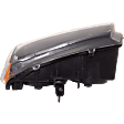 2004 Chevrolet Avalanche 1500 - Driver and Passenger Side Halogen Headlight, With bulb(s), For Models Without Body Cladding, OE Replacement