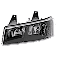 2013 Chevrolet Express 3500 - Driver and Passenger Side Halogen Headlight, With bulb(s), OE Replacement