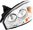 2006 Chevrolet Malibu - Driver and Passenger Side Halogen Headlight, With bulb(s), OE Replacement