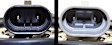 2007 Chevrolet Colorado - Driver and Passenger Side Halogen Headlight, With bulb(s), For Models With Performance Xtreme Package, OE Replacement