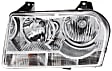 2005-2008 Chrysler 300 - Driver and Passenger Side Headlights, with Bulbs, Halogen, without Delay Option, Sedan