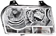 2005-2008 Chrysler 300 - Driver and Passenger Side Headlights, with Bulbs, Halogen, without Delay Option, Sedan
