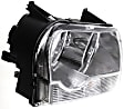 2005-2008 Chrysler 300 - Driver and Passenger Side Headlights, with Bulbs, Halogen, without Delay Option, Sedan