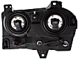 2005-2008 Chrysler 300 - Driver and Passenger Side Headlights, with Bulbs, Halogen, without Delay Option, Sedan