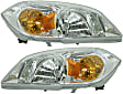 2010 Chevrolet Cobalt - Driver and Passenger Side Halogen Headlight, With bulb(s), OE Replacement