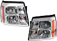 2005 Cadillac Escalade - Driver and Passenger Side HID/Xenon Headlight, Without bulb(s), OE Replacement
