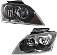 2005 Chrysler Pacifica - Driver and Passenger Side Halogen Headlight, With bulb(s), OE Replacement