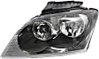 2005 Chrysler Pacifica - Driver and Passenger Side Halogen Headlight, With bulb(s), OE Replacement