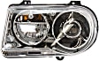 2005 Chrysler 300 C - Driver and Passenger Side Halogen Headlight, With bulb(s), For Models Without Protection and Luxury Group Package, OE Replacement