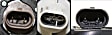 2005 Chrysler 300 C - Driver and Passenger Side Halogen Headlight, With bulb(s), For Models Without Protection and Luxury Group Package, OE Replacement