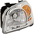 Driver and Passenger Side Halogen Headlight, With bulb(s), OE Replacement