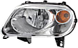 2008 Chevrolet HHR - Driver and Passenger Side Halogen Headlight, With bulb(s), For Models Without RPO-B2E, OE Replacement
