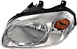 2008 Chevrolet HHR - Driver and Passenger Side Halogen Headlight, With bulb(s), For Models Without RPO-B2E, OE Replacement