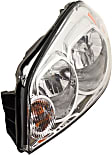 Driver and Passenger Side Halogen Headlight, With bulb(s), OE Replacement