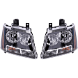 2007 Chevrolet Suburban 1500 - Driver and Passenger Side Halogen Headlight, With bulb(s), OE Replacement, CAPA Certified