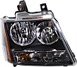 2007 Chevrolet Suburban 1500 - Driver and Passenger Side Halogen Headlight, With bulb(s), OE Replacement, CAPA Certified