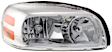 Driver and Passenger Side Halogen Headlight, With bulb(s), OE Replacement, CAPA Certified