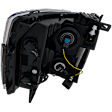 Driver and Passenger Side Halogen Headlight, With bulb(s), OE Replacement