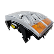 Driver and Passenger Side Halogen Headlight, With bulb(s), OE Replacement