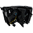 Driver and Passenger Side Halogen Headlight, With bulb(s), OE Replacement
