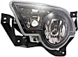 Front, Driver and Passenger Side Fog Lights, With bulb(s), Halogen