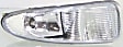 Front, Driver and Passenger Side Fog Lights, With bulb(s), Halogen