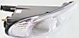 Front, Driver and Passenger Side Fog Lights, With bulb(s), Halogen