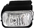 Front, Driver and Passenger Side Fog Lights, with Bulb, Halogen, without Bulb Cover, Production Date From January 02 2004