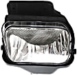 Front, Driver and Passenger Side Fog Lights, with Bulb, Halogen, without Bulb Cover, Production Date From January 02 2004